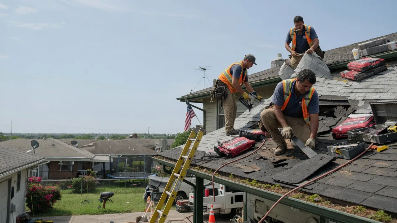 Roof Repair in Farmersville, TX near me